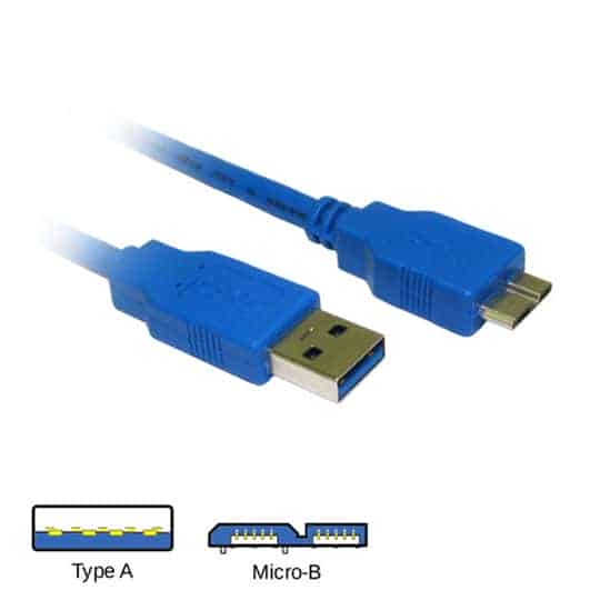 (image for) Micro USB 3.0 Cable - 75cm